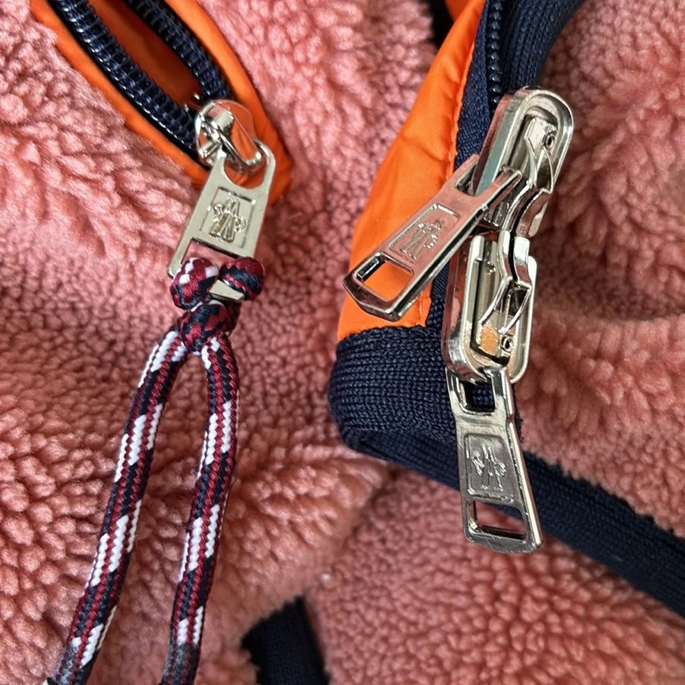 Moncler Kids polar fleece down Vest - Picture 7 of 10